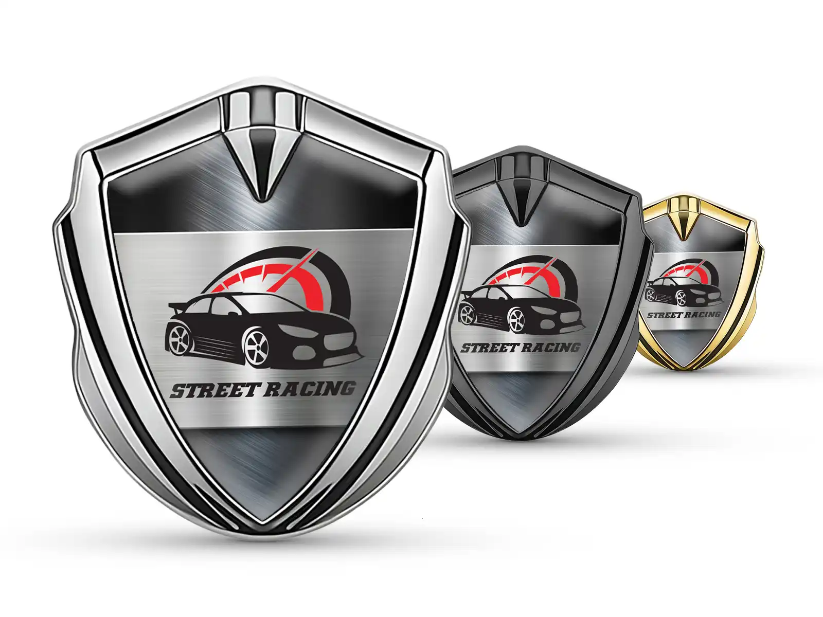 3d Emblem Badge Customizable Force 3D Design